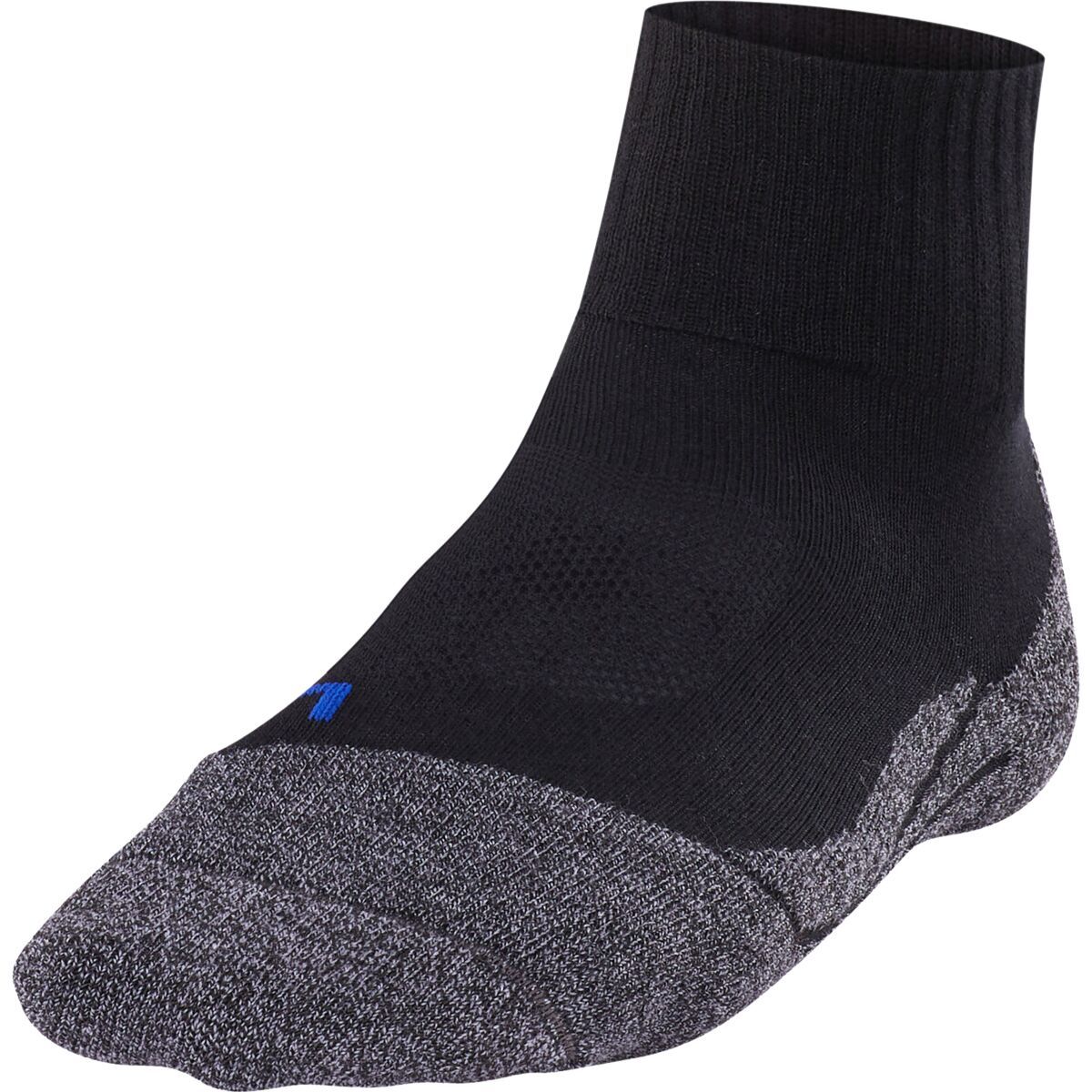 Falke TK2 Short Cool Sock - Men's Black Mix, 46-48