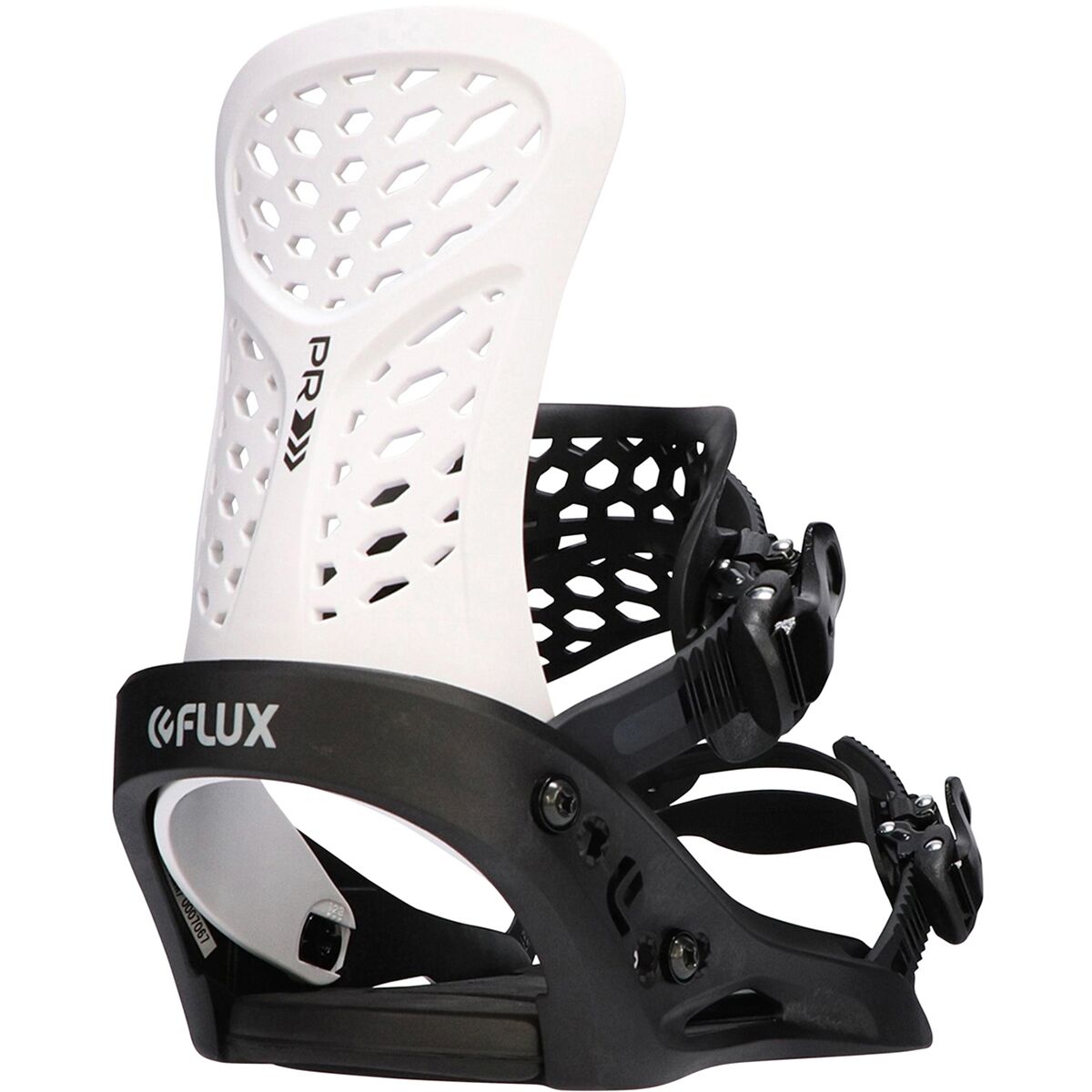 Flux PR Snowboard Binding - 2022 Black/White