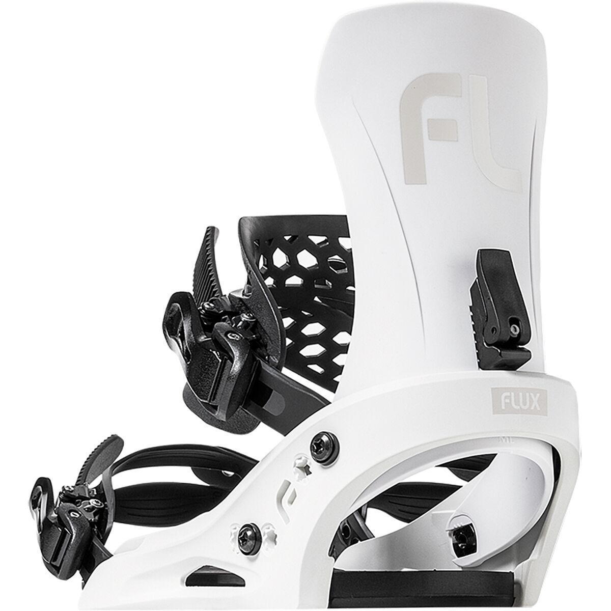 Flux EM Snowboard Binding - 2025 White, M
