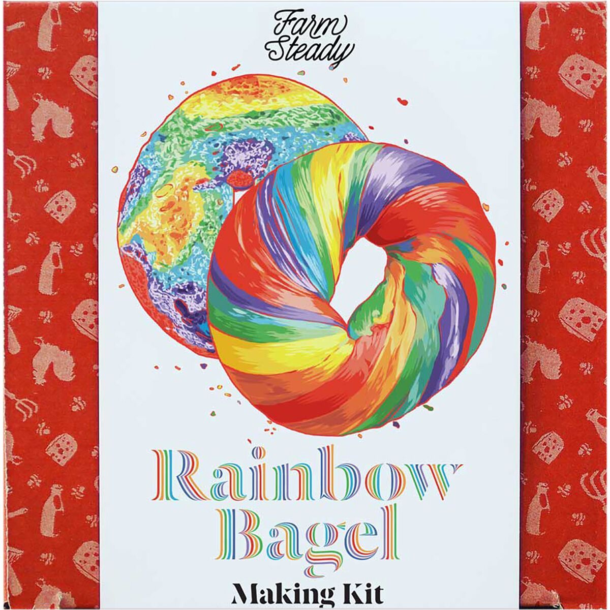 Image of FarmSteady Rainbow Bagel Kit Multi, One Size