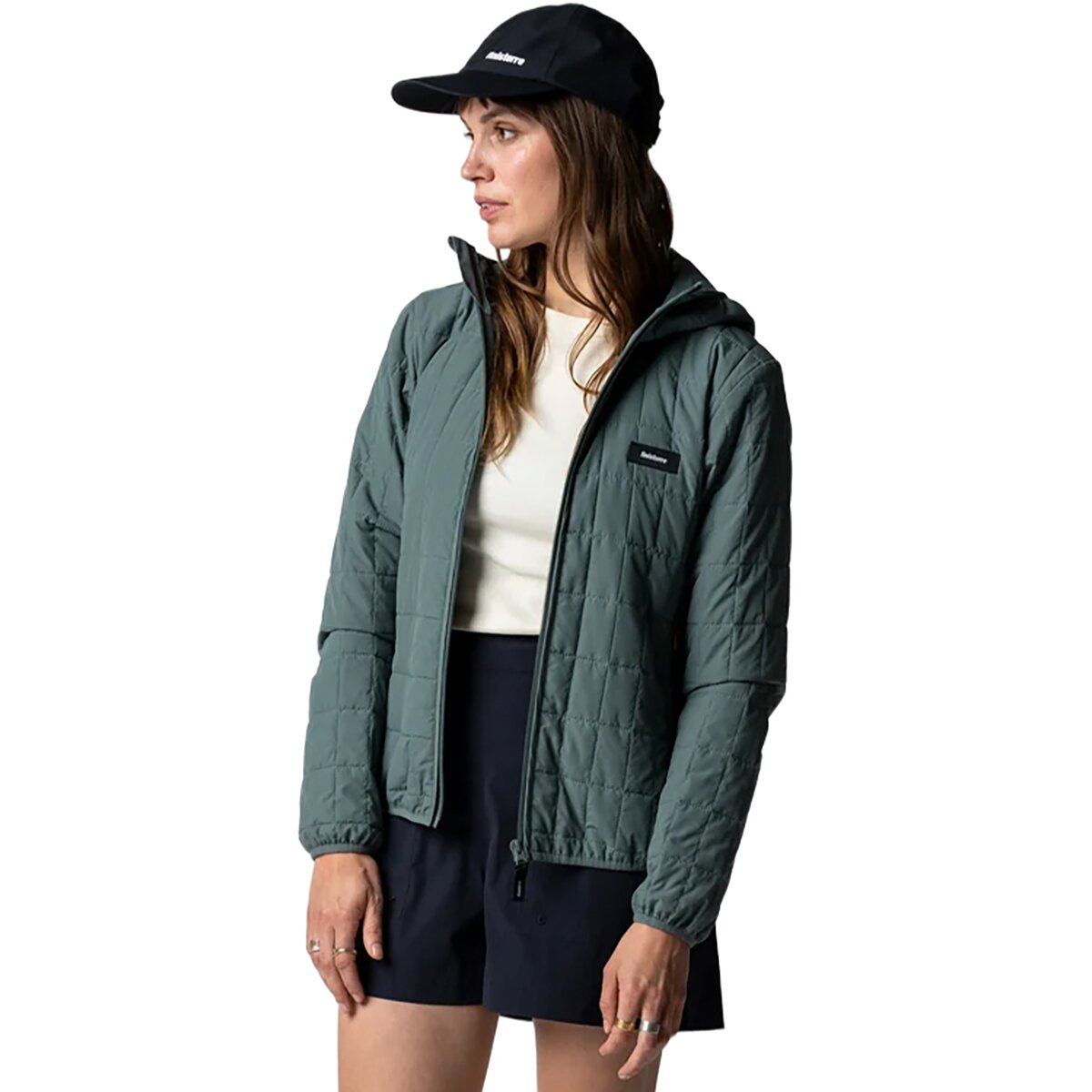 Image of Finisterre Firecrest Hooded Jacket - Women's Deep Sea, 6
