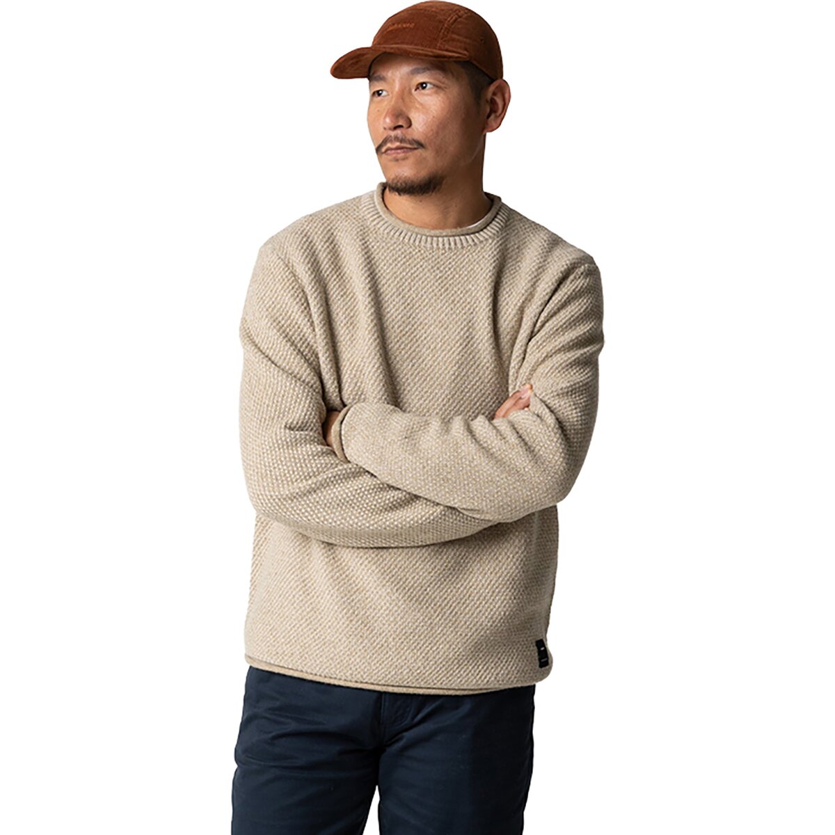 Image of Finisterre Barents Jumper - Men's Oatmeal, M
