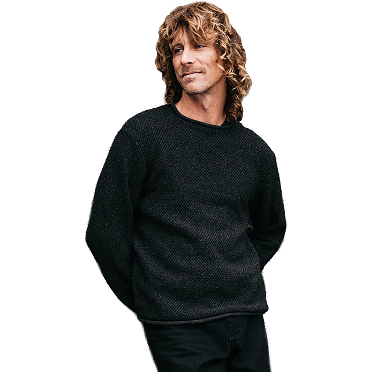 Image of Finisterre Barents Jumper - Men's Raven, L