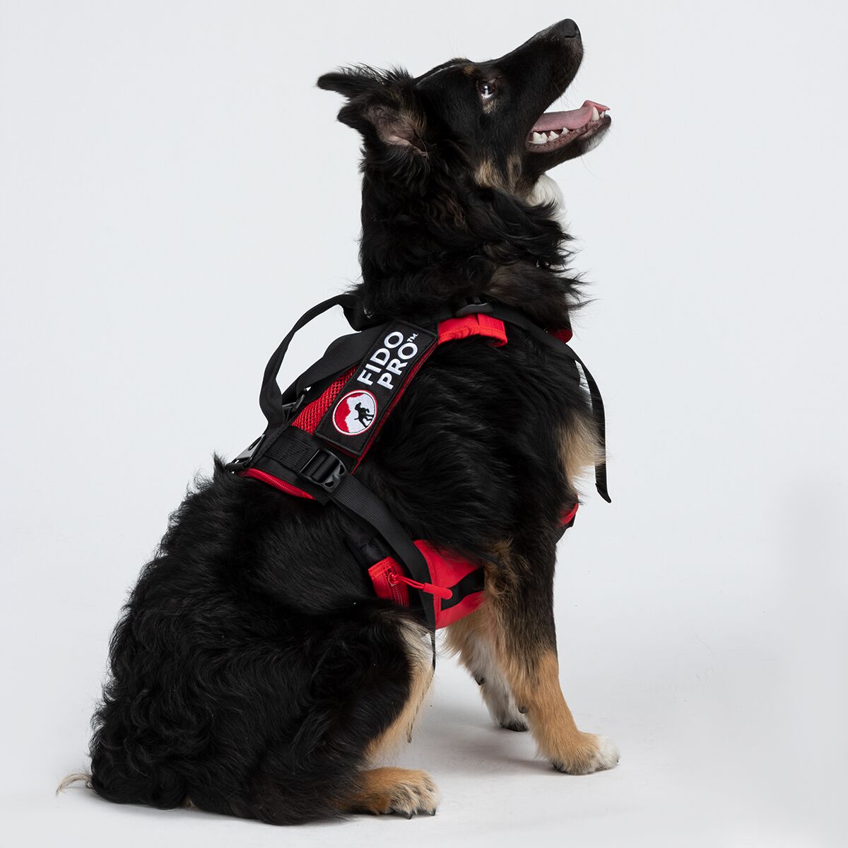 Fido Pro Panza Harness With Deployable Emergency Dog Rescue Sling Big