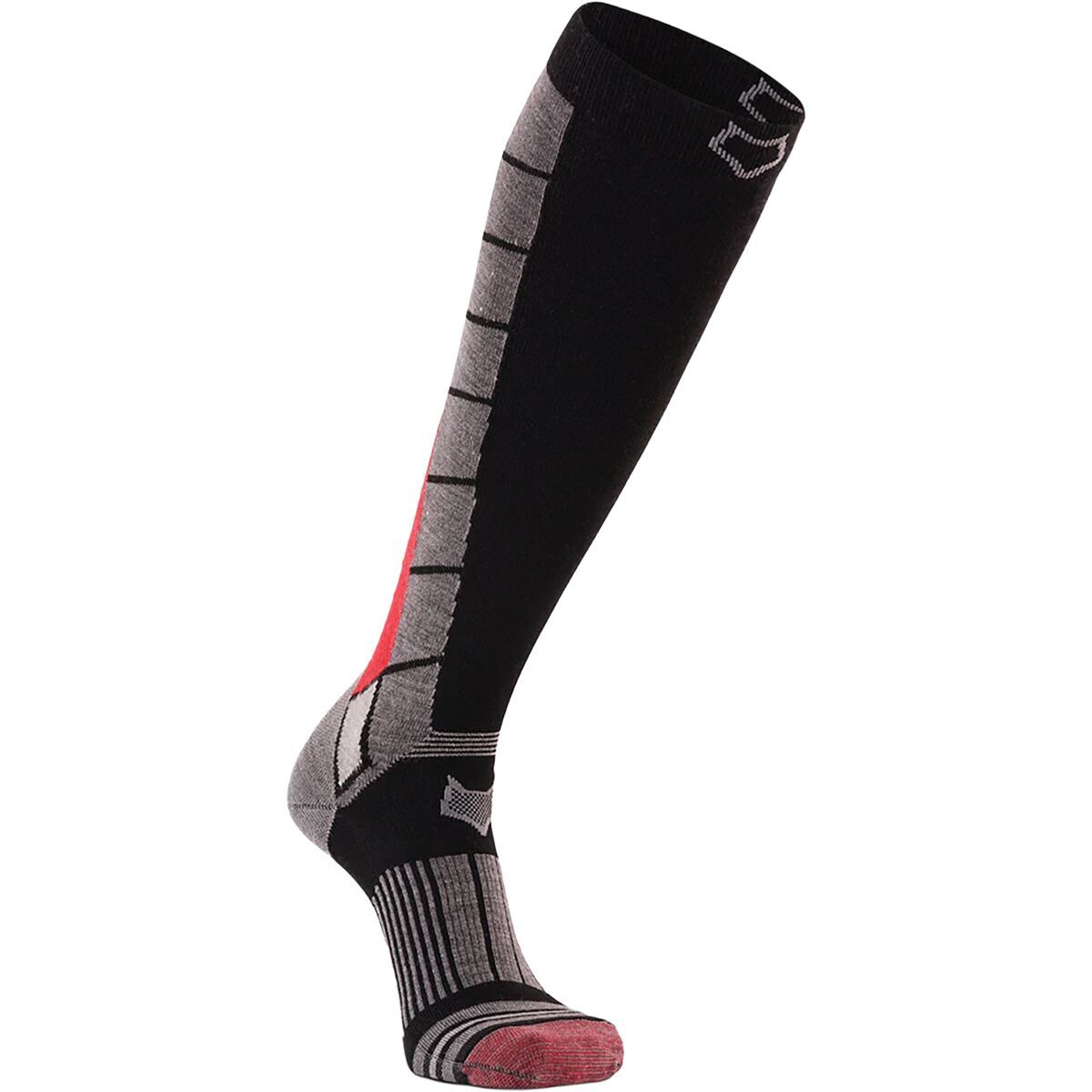 Fox River Grenoble Ultra Lightweight Sock Men's 2024 Black/Red, L