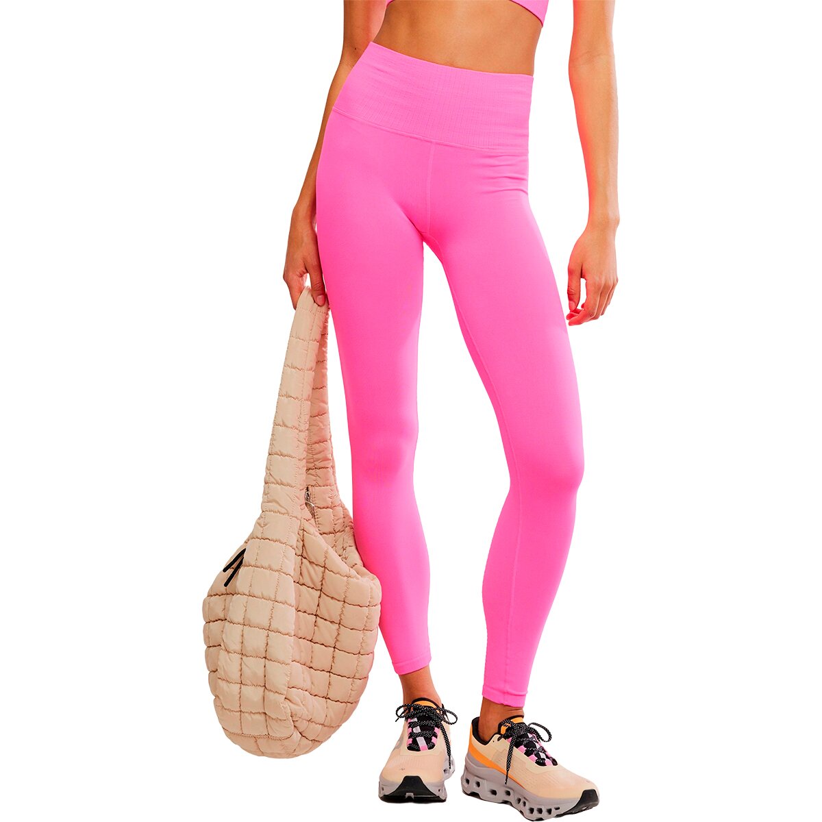 Image of FP Movement Good Karma Legging - Women's Hot Pink, M/L