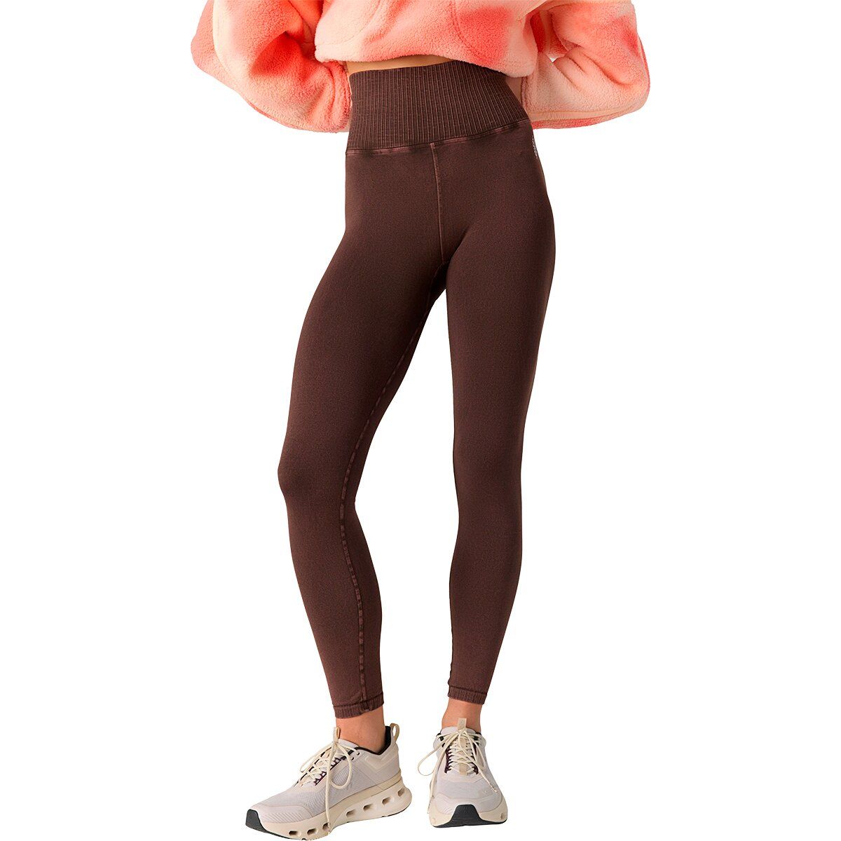 Image of FP Movement Good Karma Legging - Women's Washed Chocolate, M/L