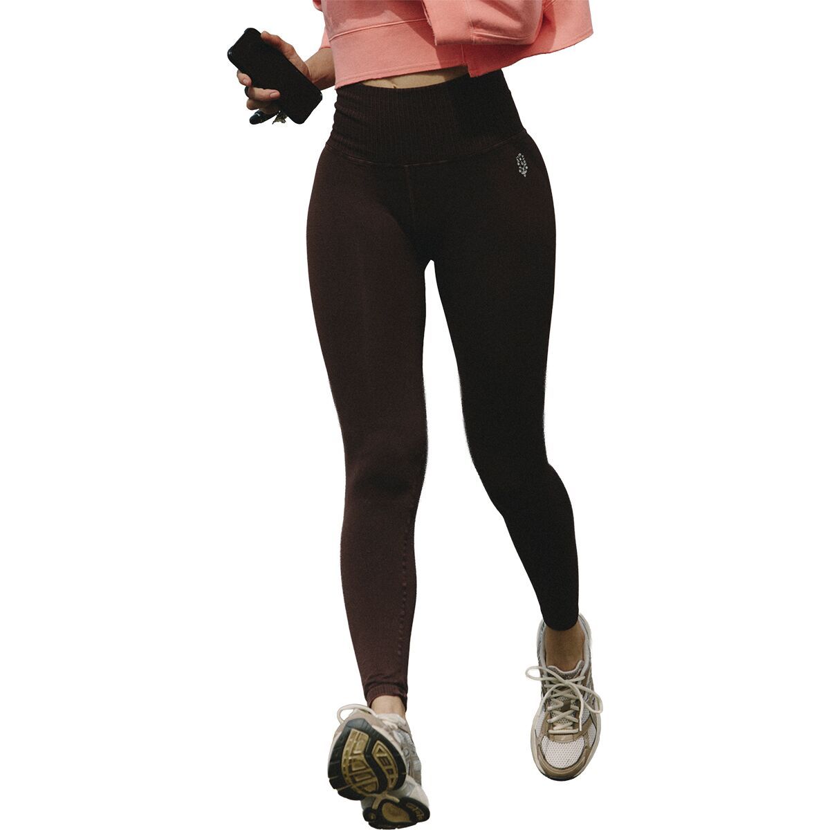 Image of FP Movement Good Karma Legging - Women's Washed Chocolate, XS/S