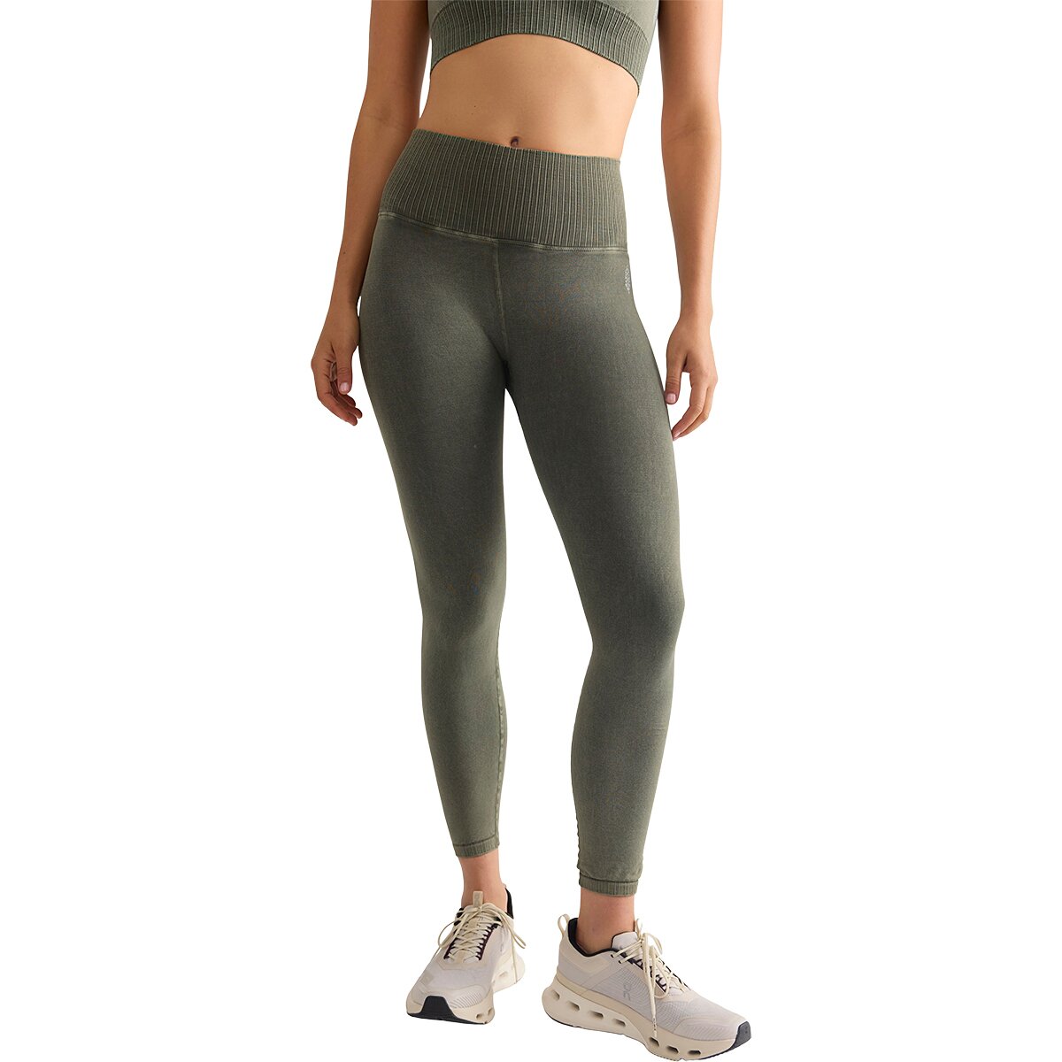 Image of FP Movement Good Karma Legging - Women's Washed Terrain, XS/S