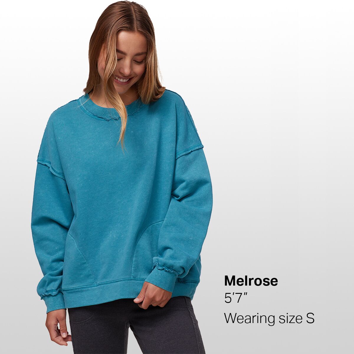 FP Movement Solid Metti Crew Sweatshirt Women s Clothing