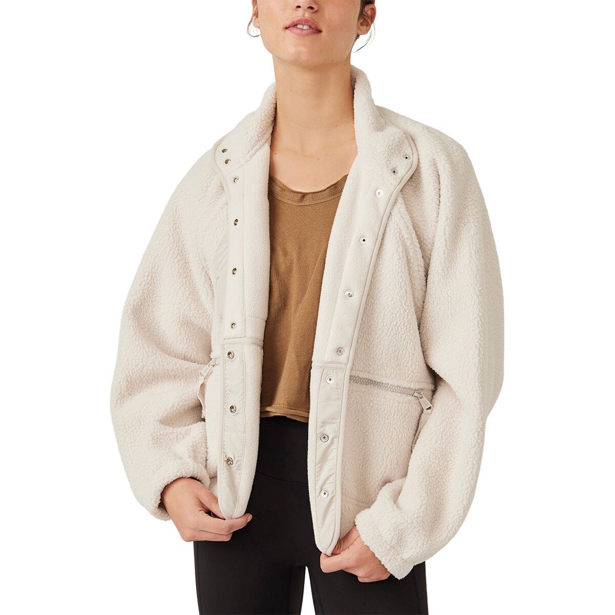 Image of FP Movement Hit The Slopes Jacket - Women's Muted Beige, XL