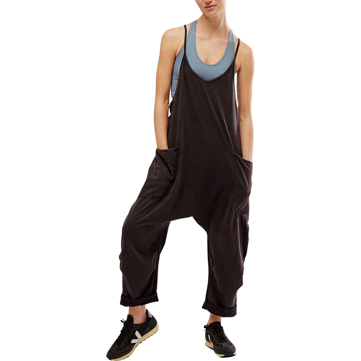 Image of FP Movement Hot Shot Onesie Jumpsuit - Women's Black, M