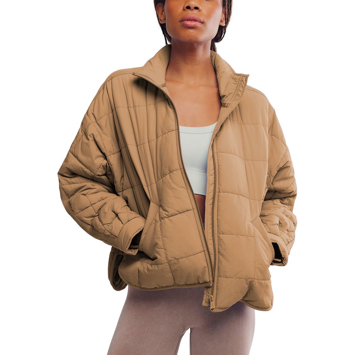 Image of FP Movement Pippa Packable Puffer Jacket - Women's Twig, L