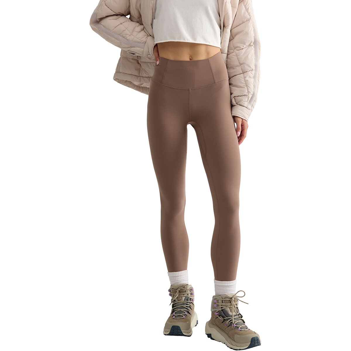 Image of FP Movement Never Better Legging - Women's Sandstorm, L