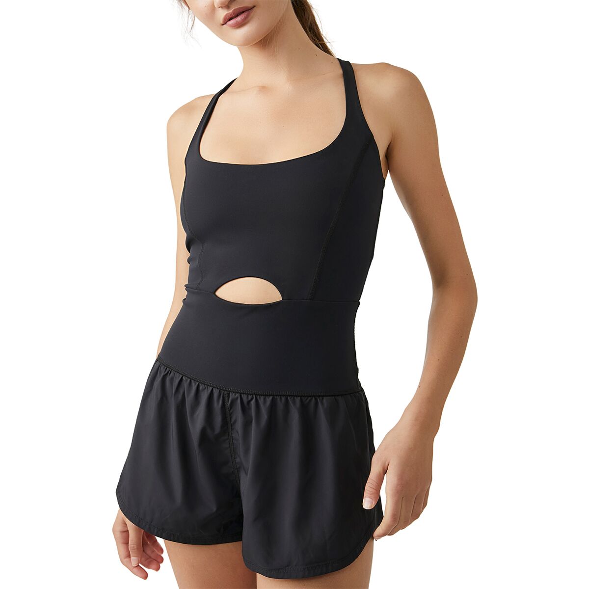 Image of FP Movement Righteous Runsie - Women's Black, XS