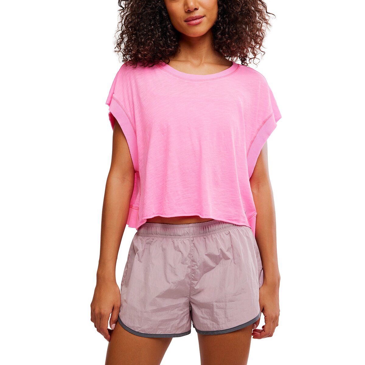 Image of FP Movement My Time T-Shirt - Women's Hot Pink, M