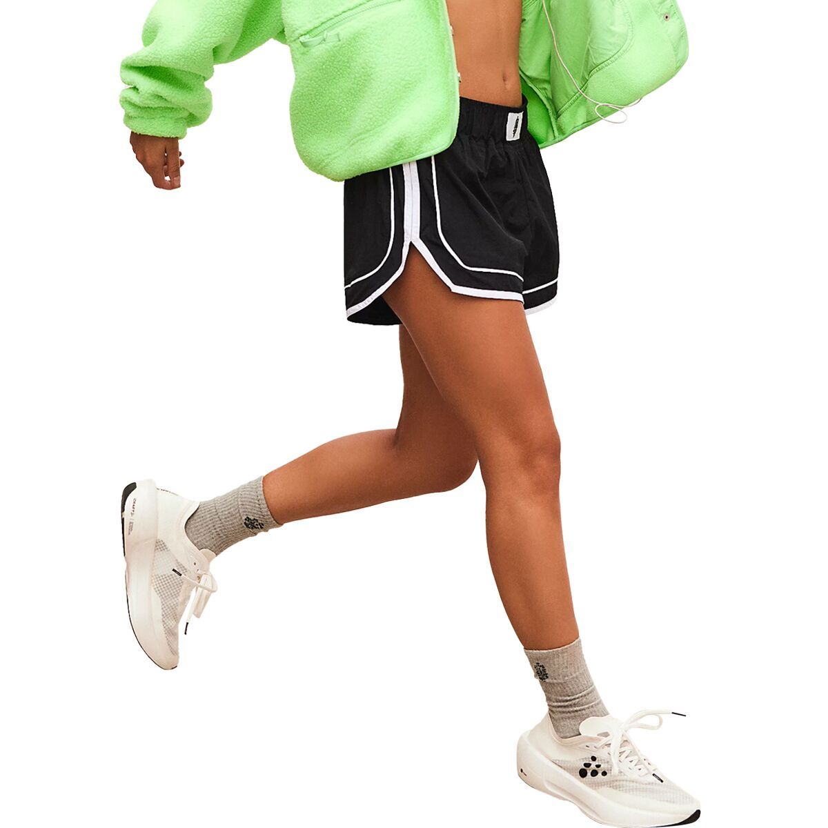 Image of FP Movement Varsity Blues Short - Women's Black Combo, S