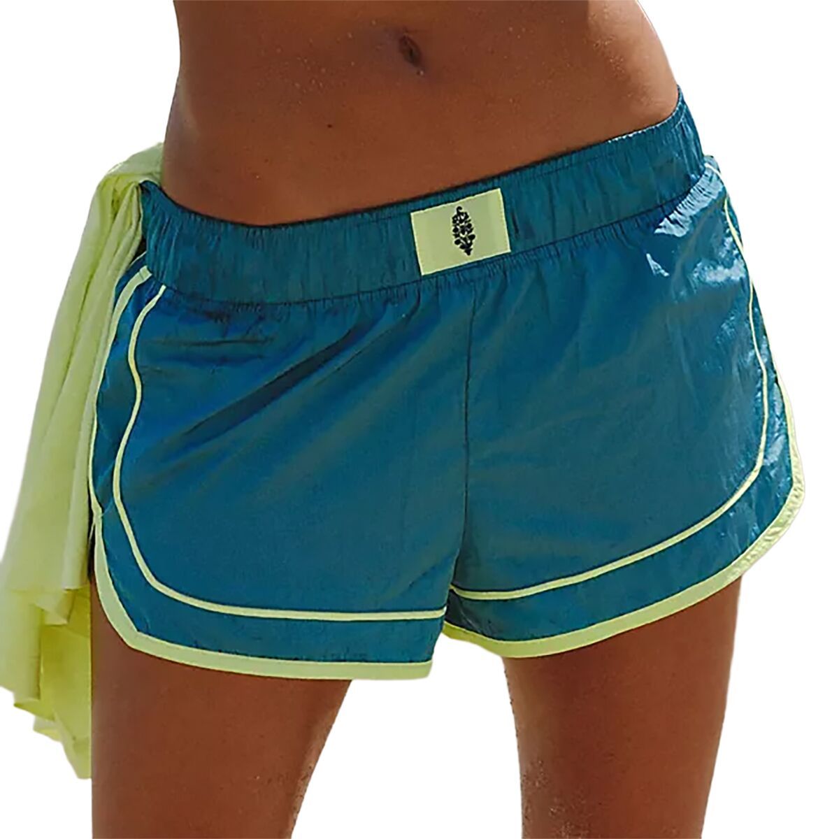 Image of FP Movement Varsity Blues Short - Women's Celestial Blue Highl, L