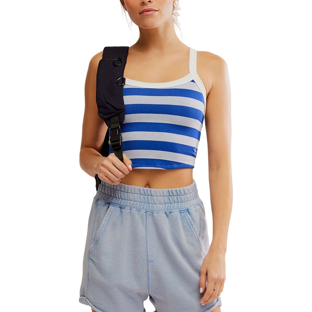 (取寄) エフピー ムーブメント レディース オール クリア カミ ソリッド FP Movement women All Clear Cami Solid Baseline Blue FP Movement Women's All Clear Cami Solid | High Country