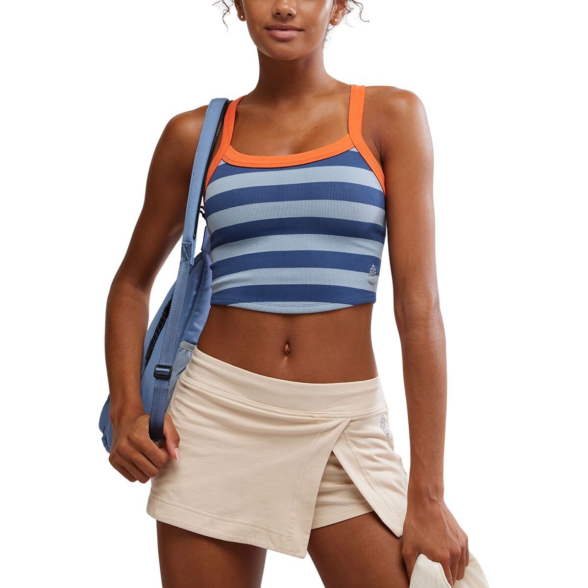 (取寄) エフピー ムーブメント レディース オール クリア カミ ソリッド FP Movement women All Clear Cami Solid Baseline Blue Women's FP Movement All Clear Cami Solid | Zappos.com