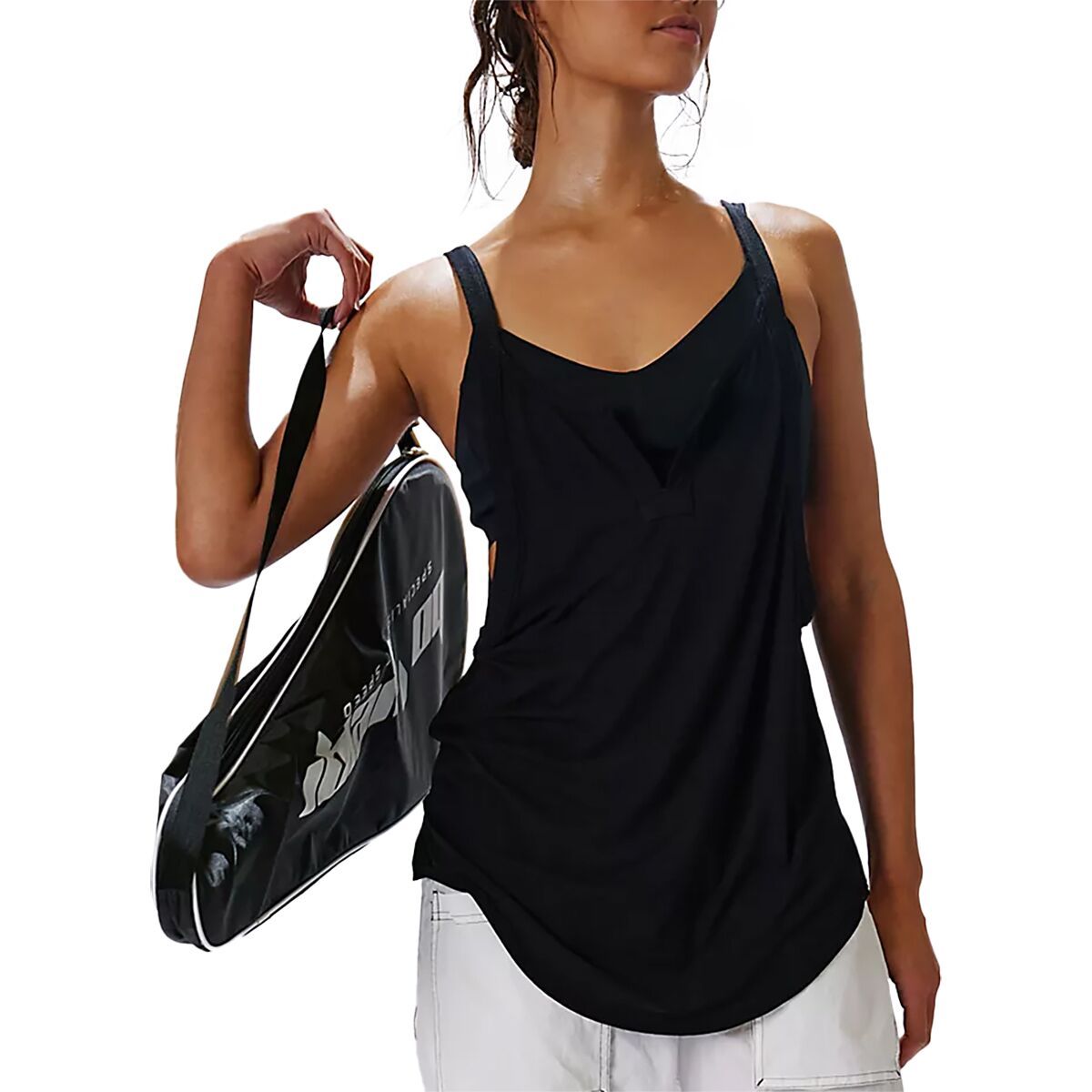 Image of FP Movement Batter Up Tank Top - Women's Black Combo, M