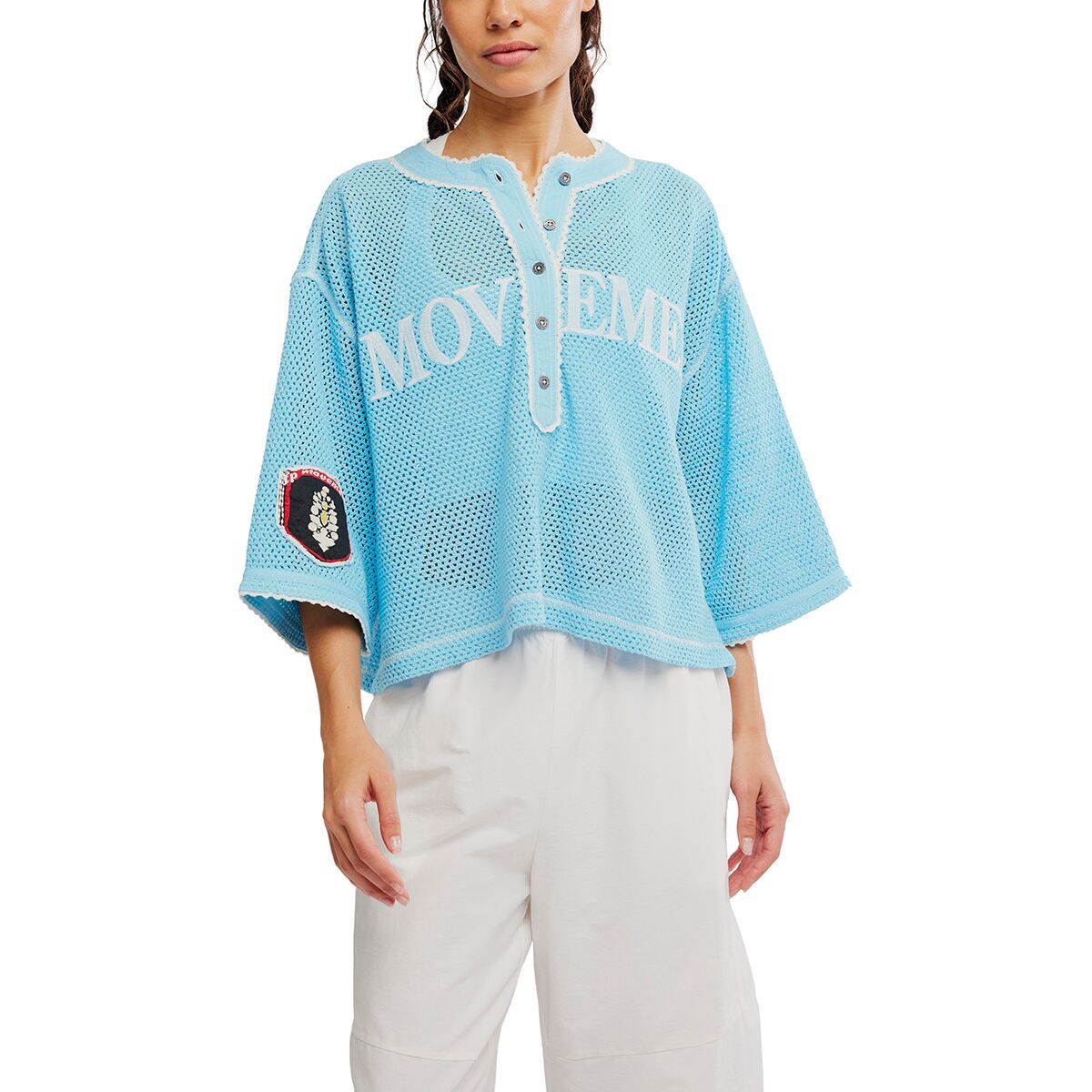 Image of FP Movement Camp Out T-Shirt - Women's Bright Blue, L