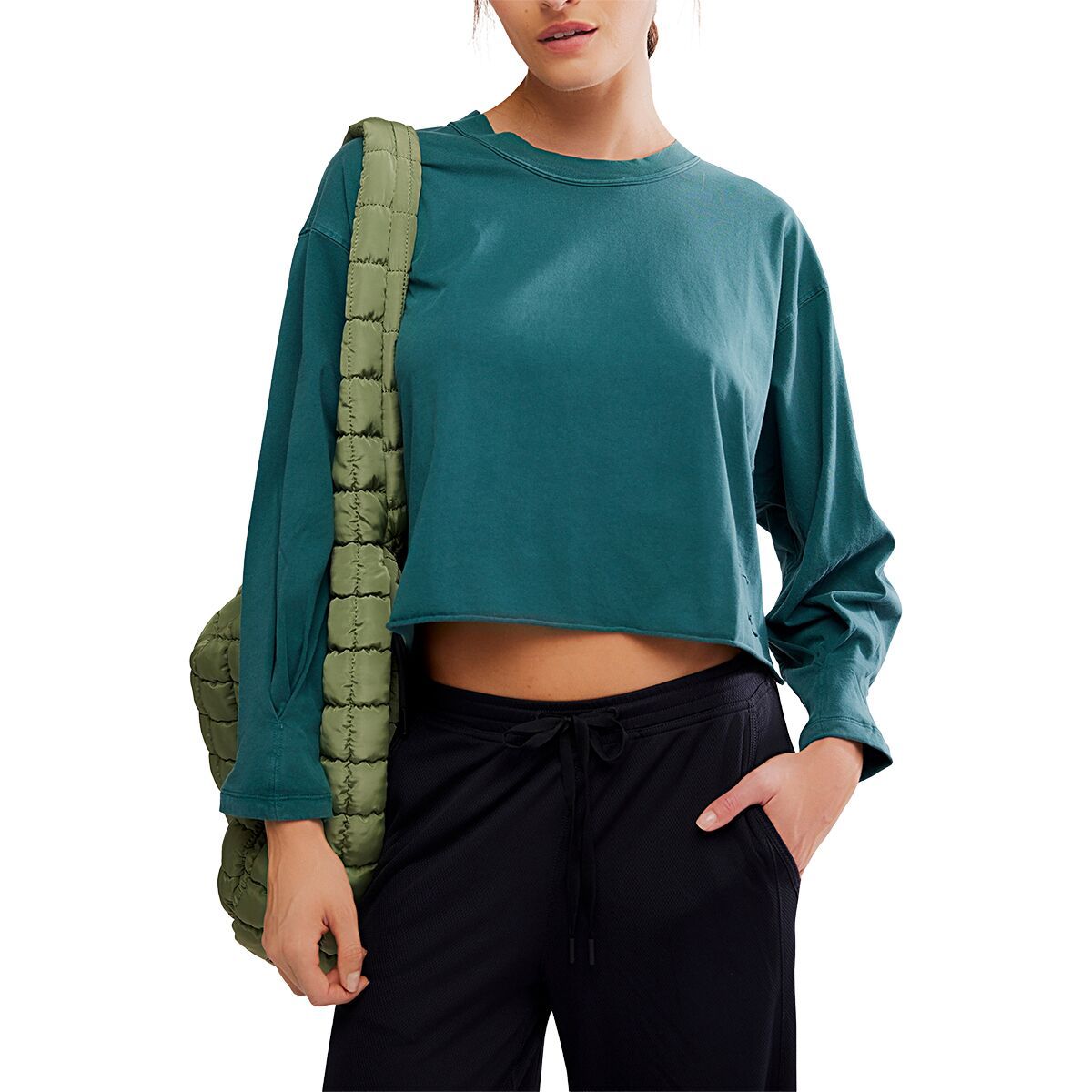 Image of FP Movement Inspire Layer Top - Women's Evergreen, L