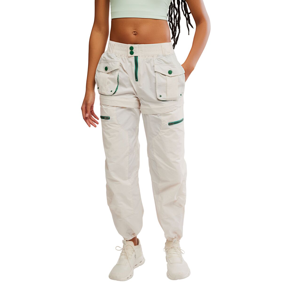 FP Movement FP Movement Morning Meadow Hike Pant - Women's Ivory/Heritage GR, M