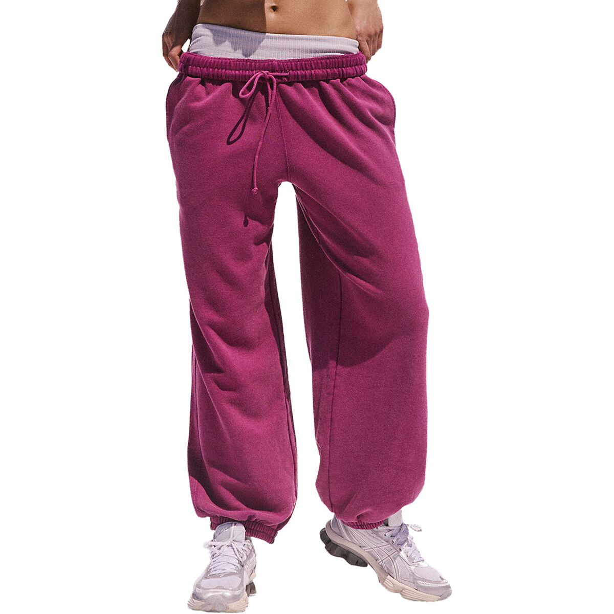 FP Movement FP Movement All Star Embroidered Pant - Women's Mulberry Combo, M