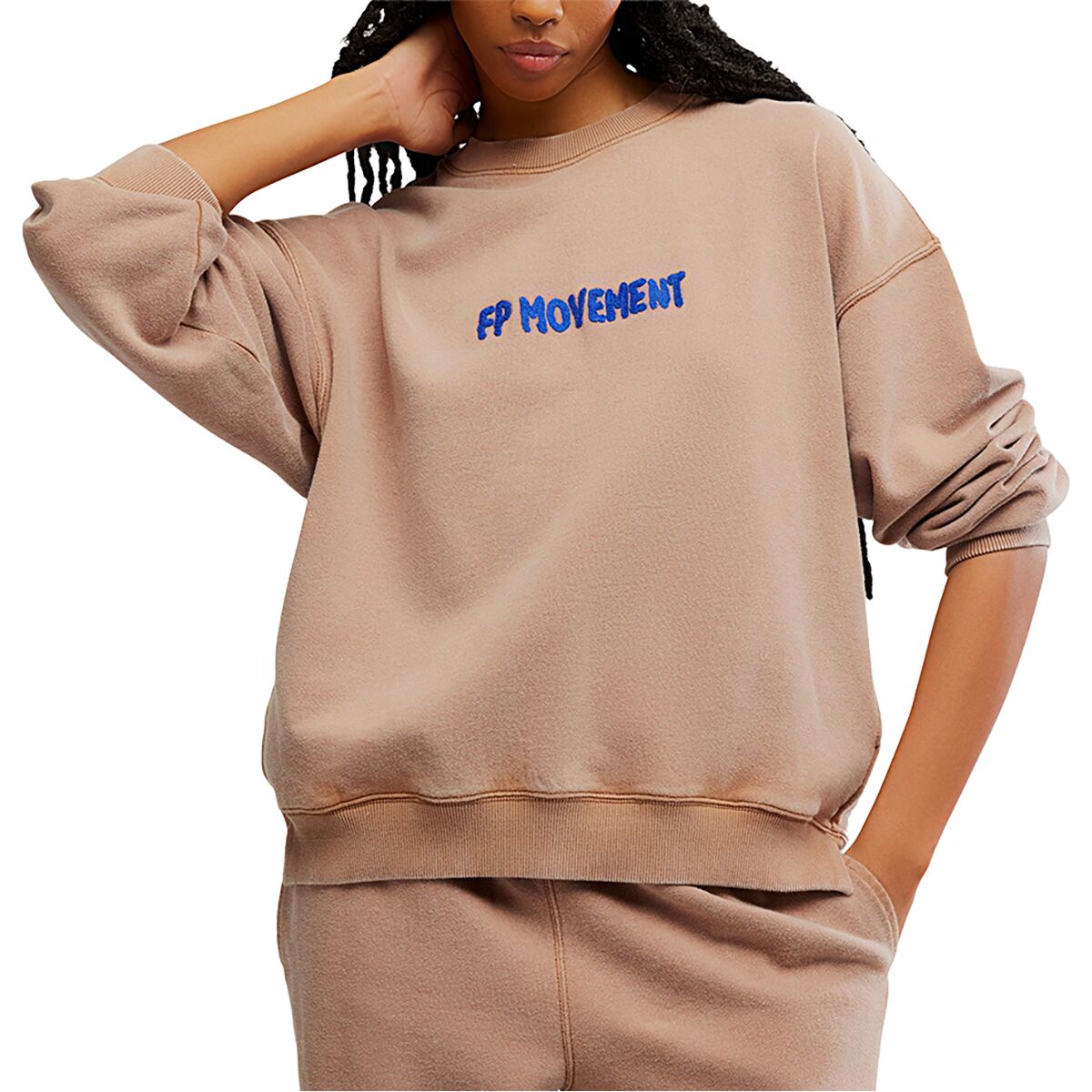 FP Movement FP Movement All Star Embroidered Pullover - Women's Twig Combo, S
