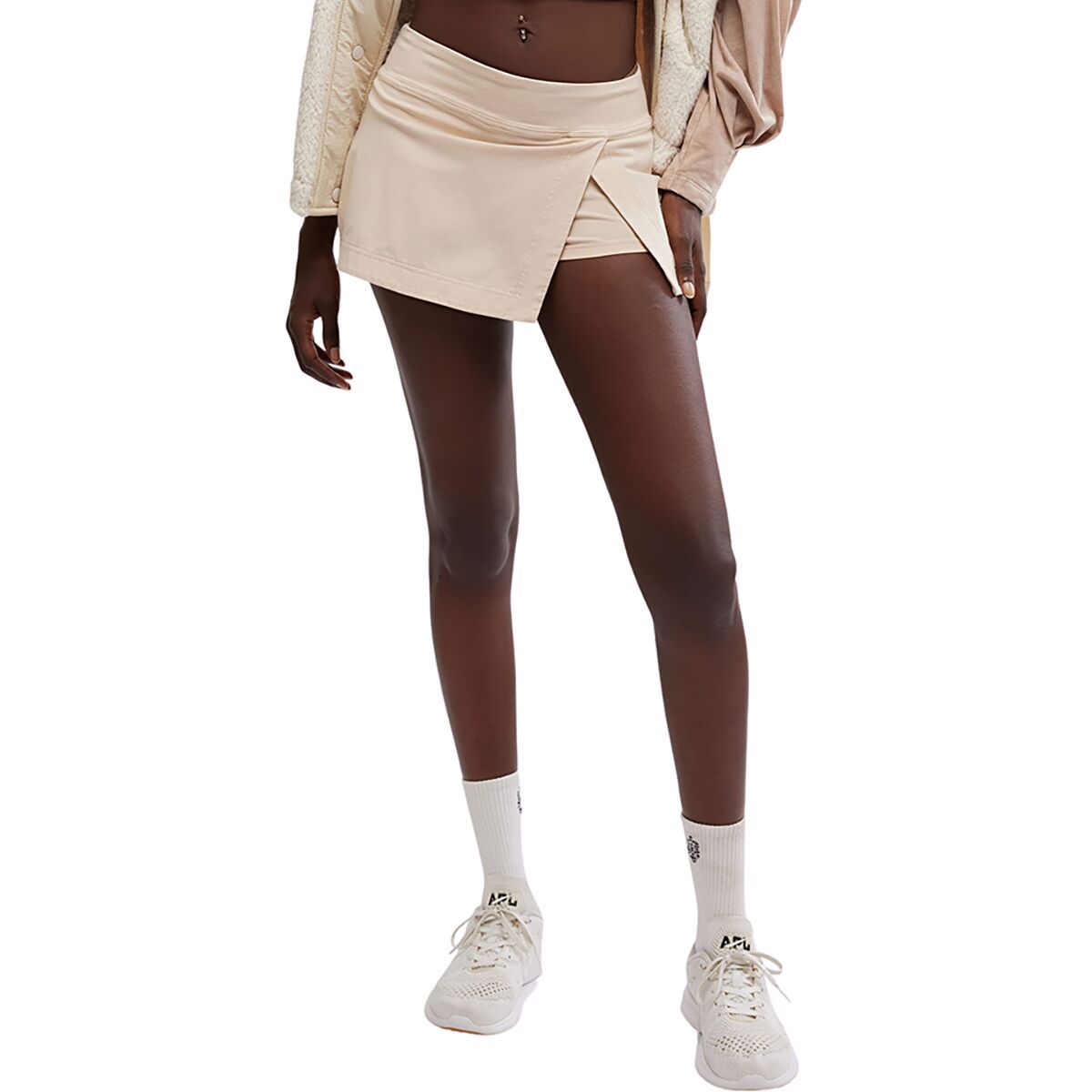 Image of FP Movement Hot Shot Mini Skort - Women's Cappucino, M