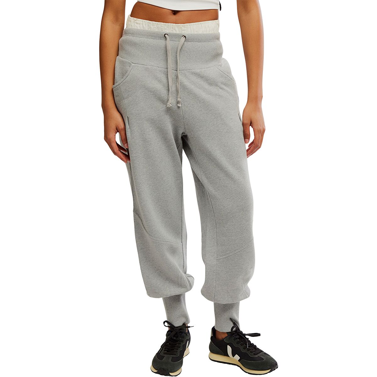 Image of FP Movement Day Off Pant - Women's Heather Grey, M