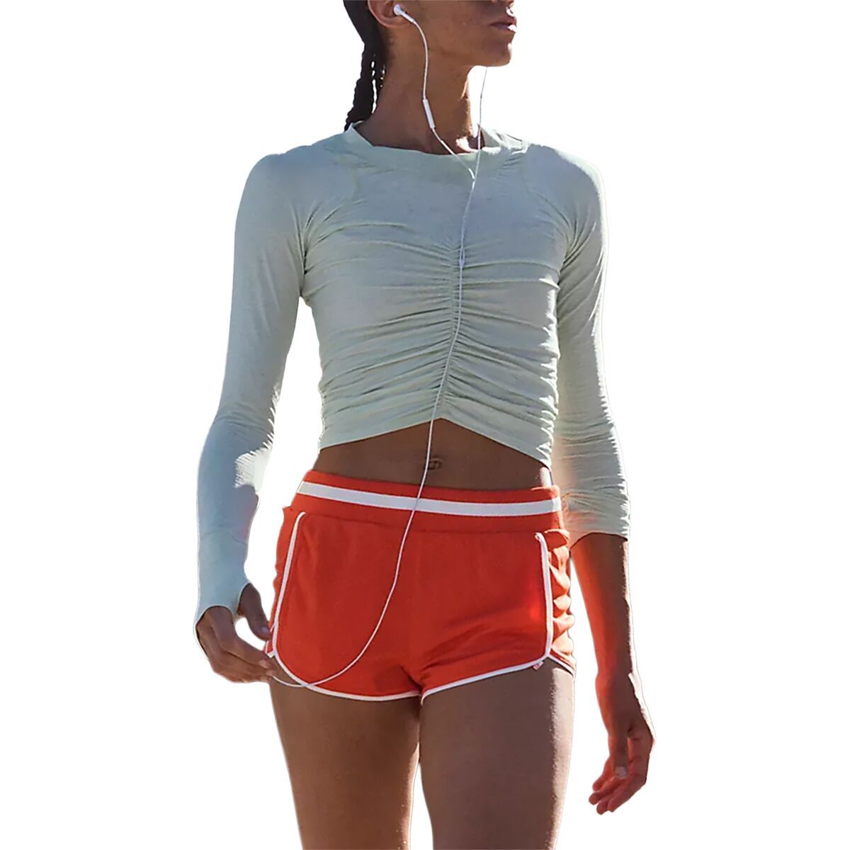 FP Movement Tempo Ruched Long-Sleeve Shirt - Women