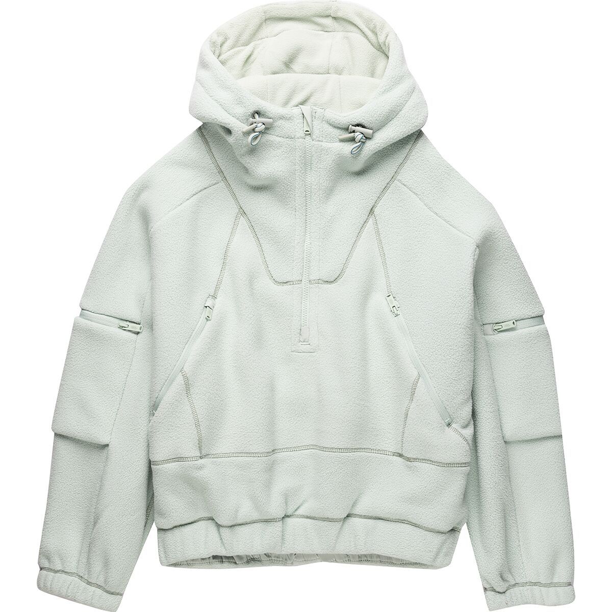 Image of FP Movement Wild And Free Fleece Pullover - Women's Green Tea, M