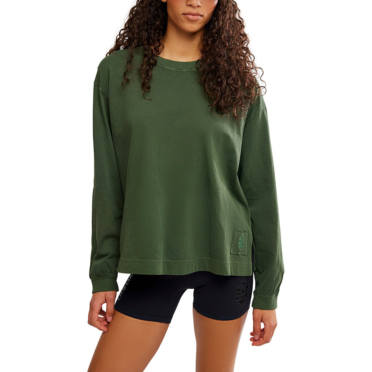 Image of FP Movement Hustle Layer Top - Women's Ivy, XS