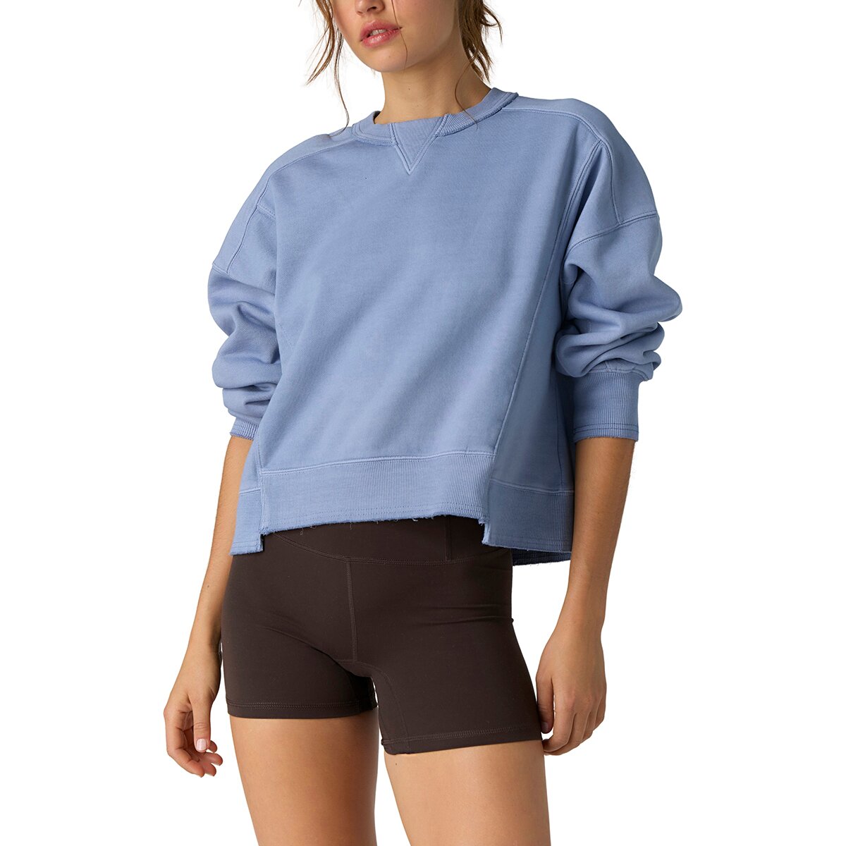 Image of FP Movement Intercept Pullover Sweatshirt - Women's Blue Ash, M