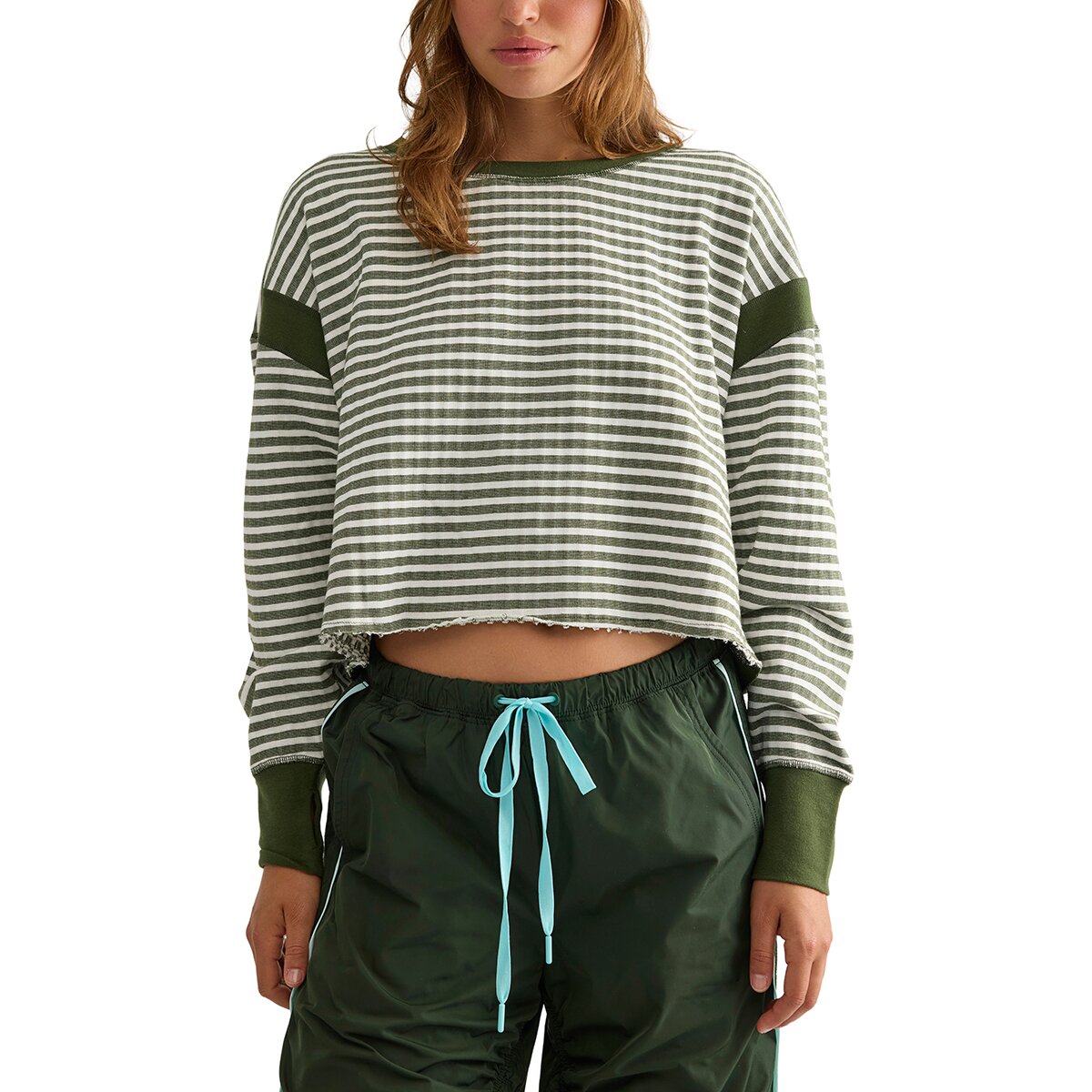 Image of FP Movement My Time Layer Textured Co Top - Women's Ivy, XS