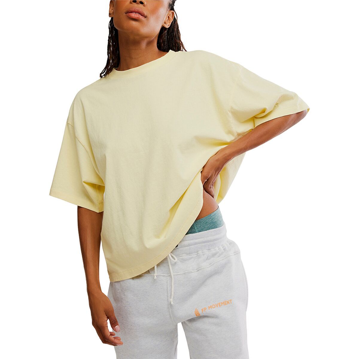 Image of FP Movement Tackle T-Shirt - Women's Sunlit Yellow, XS
