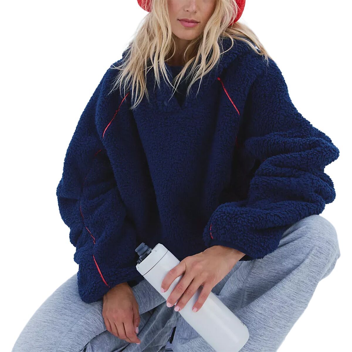 Image of FP Movement Free Flow Fleece Jacket - Women's Midnight Navy, M