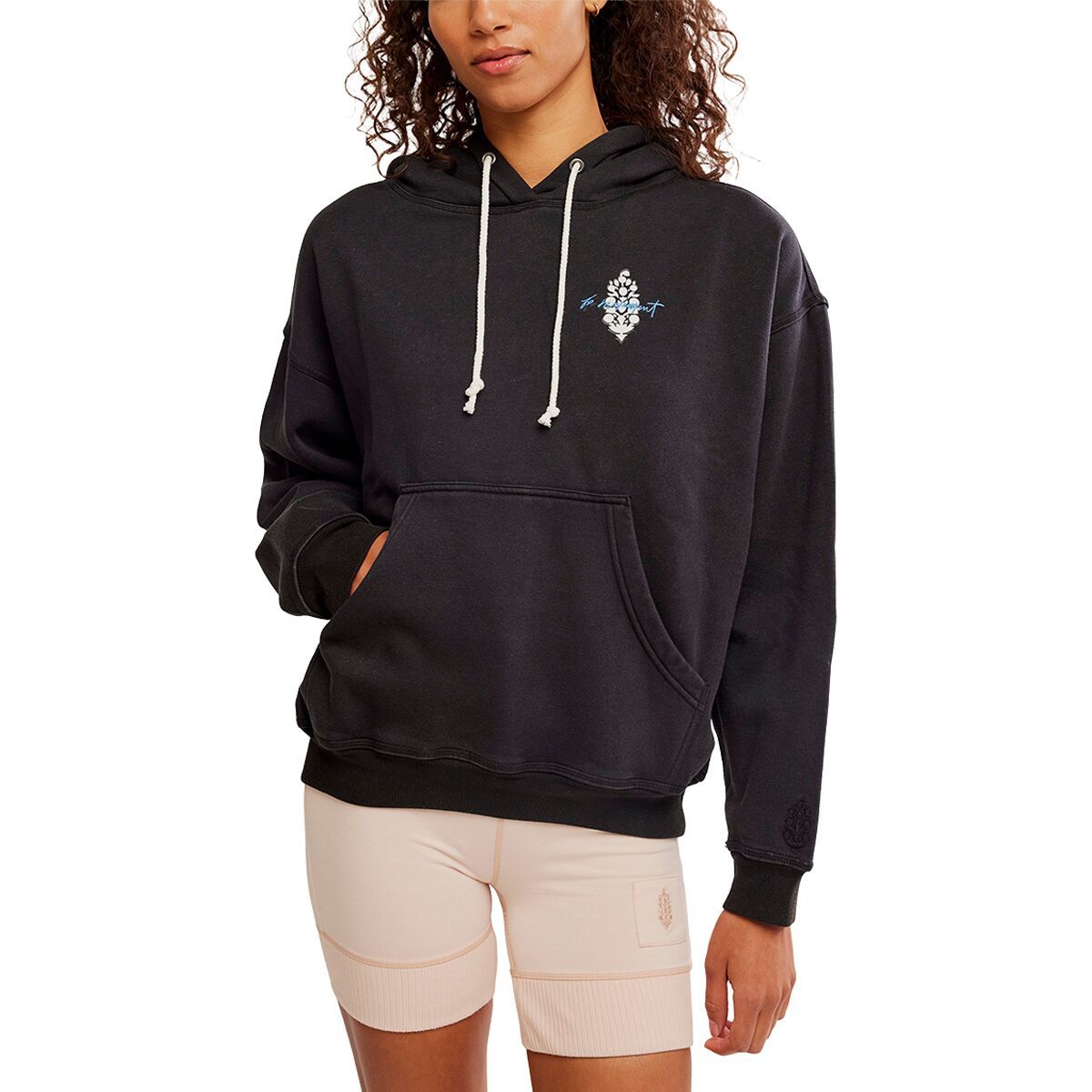 Image of FP Movement Ctw Final Call Front Logo Hoodie - Women's Black Combo, L