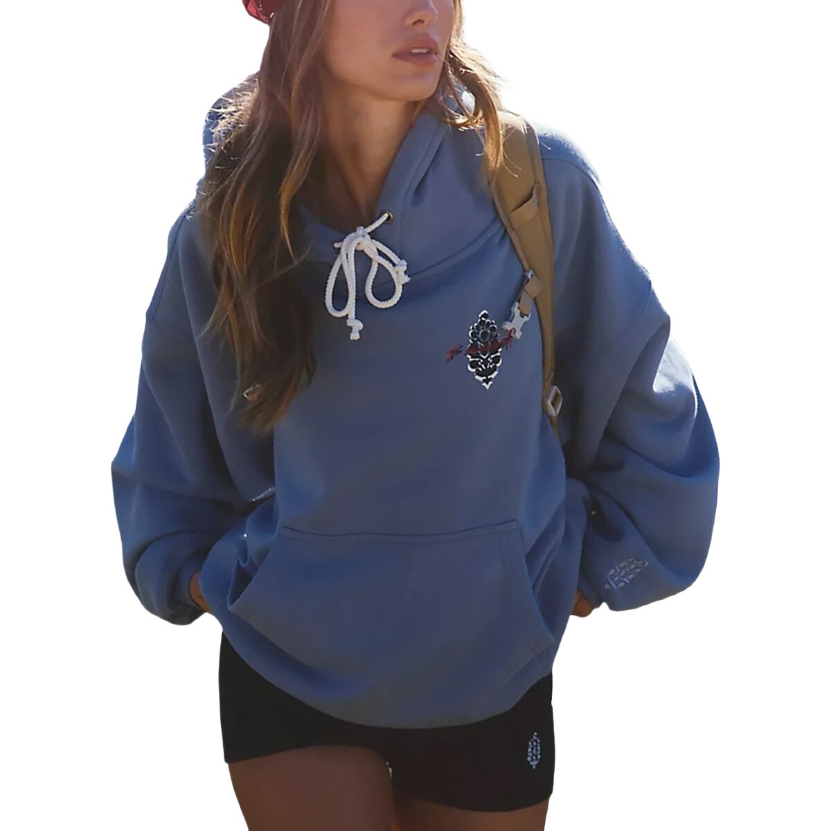 Image of FP Movement Ctw Final Call Front Logo Hoodie - Women's Dark Slate Combo, S