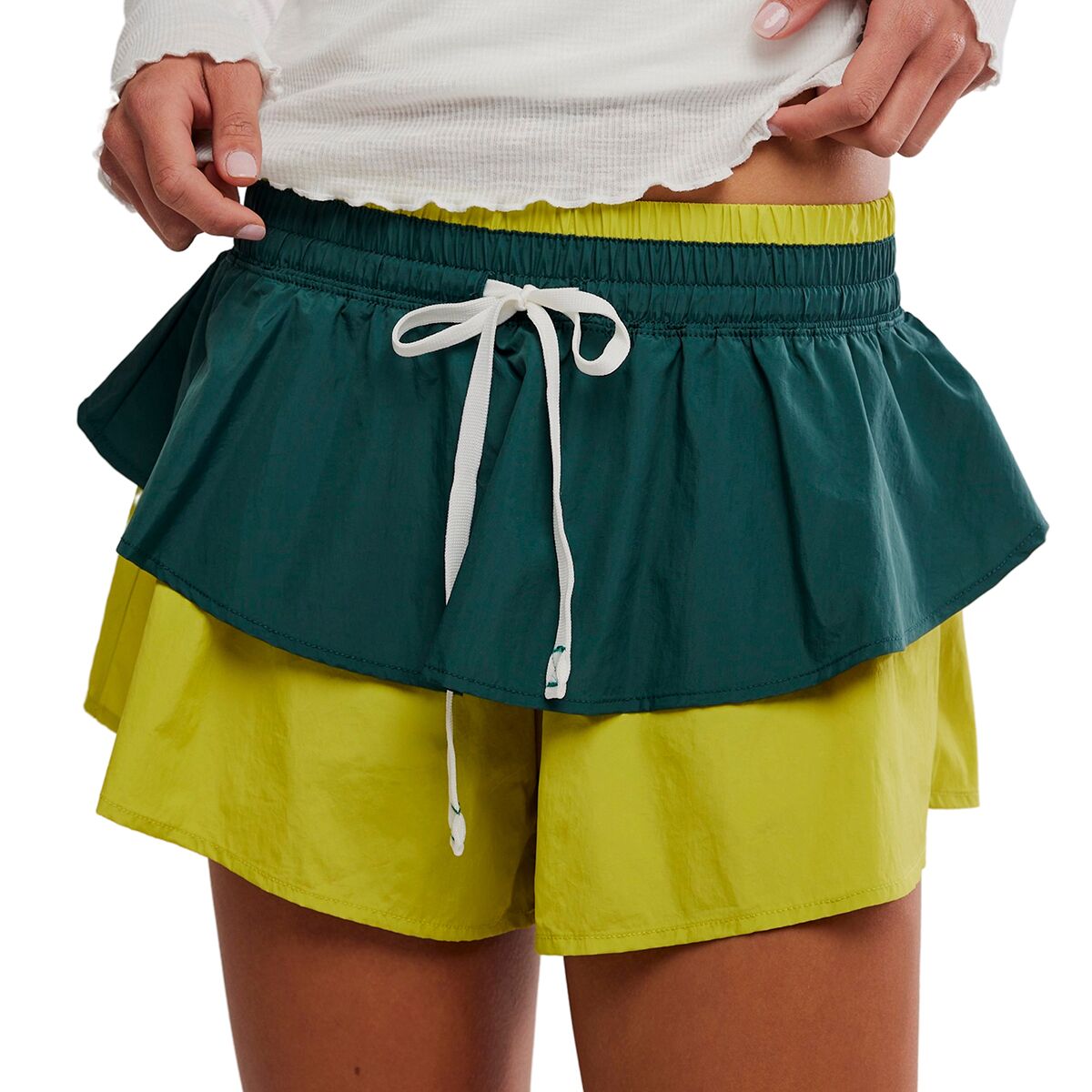 Image of FP Movement Flex It Short - Women's Evergreen Combo, L