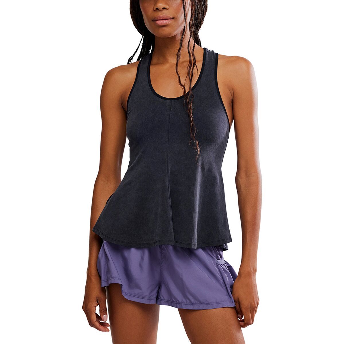 Image of FP Movement Go To Smooth Swing Tank Top - Women's Black, M/L