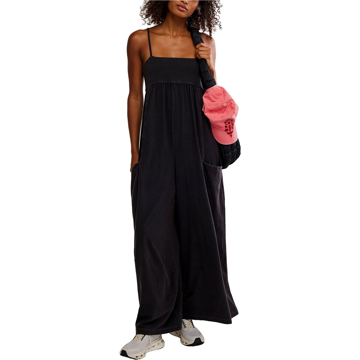Image of FP Movement Hot Shot Strappy Jumpsuit 2 - Women's Black, XS