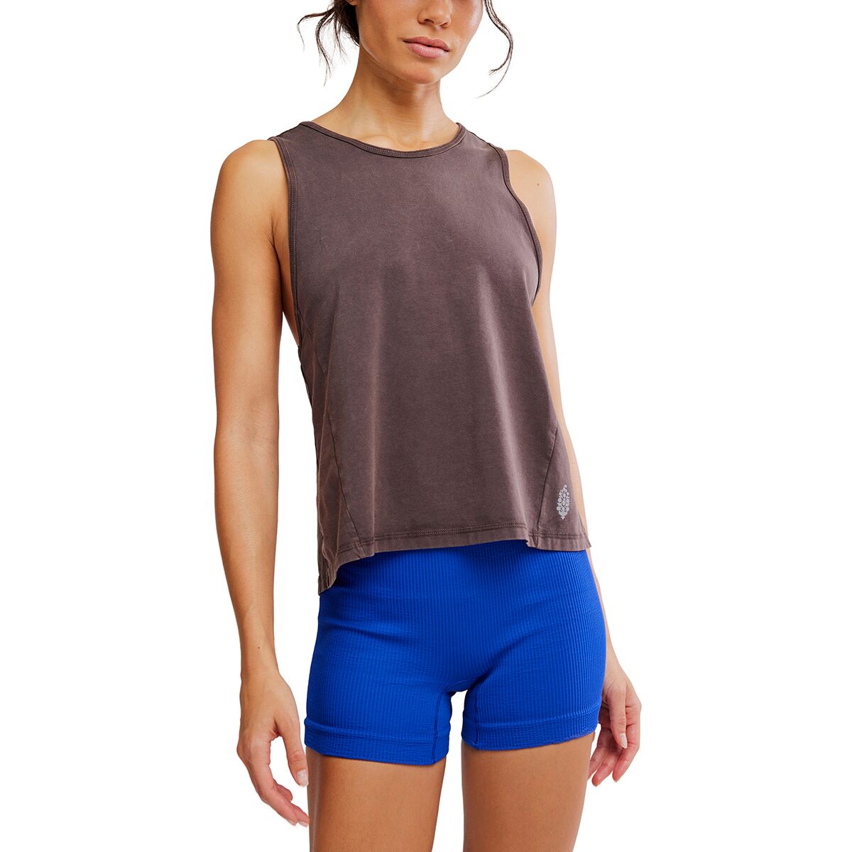 Image of FP Movement Hot Shot Twist Tank Top - Women's Chocolate, M