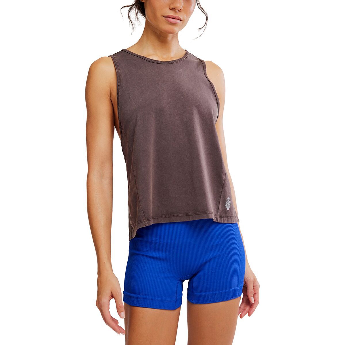 Image of FP Movement Hot Shot Twist Tank Top - Women's Chocolate, S