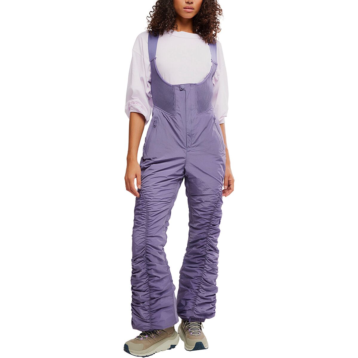 Image of FP Movement Lift Laugh Love Bib Pant - Women's Graphite, M