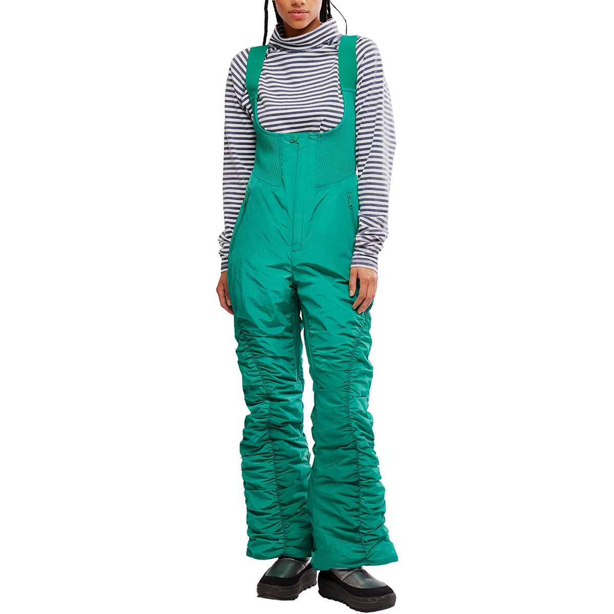 Image of FP Movement Lift Laugh Love Bib Pant - Women's Green Glow, L