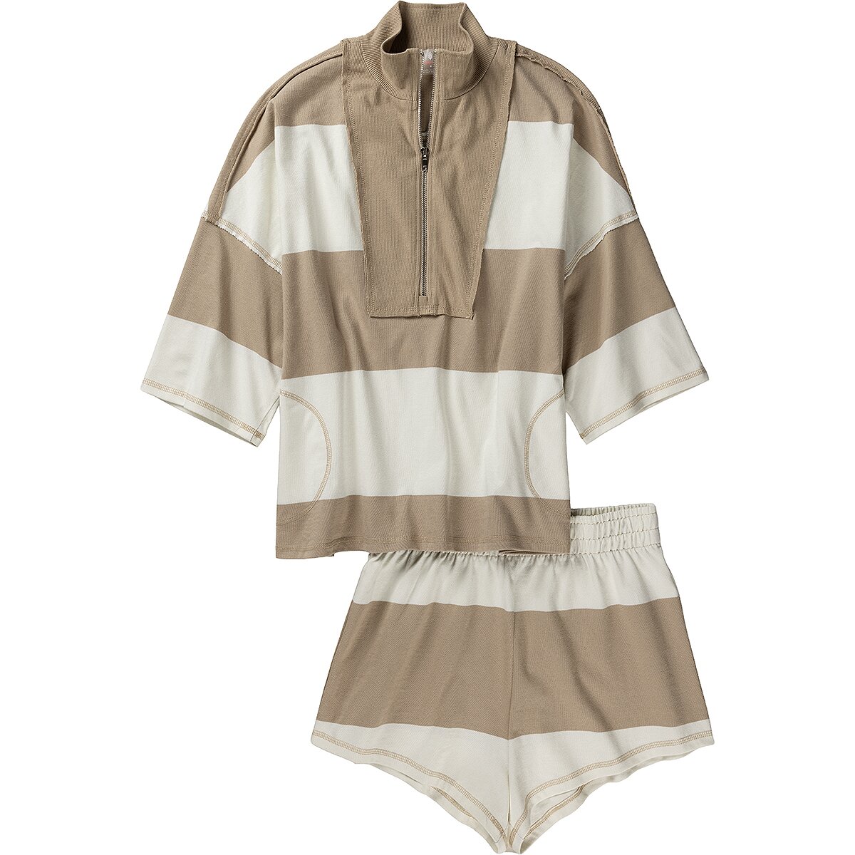 Image of FP Movement Retro Rugby Set - Women's Sandy Combo, M