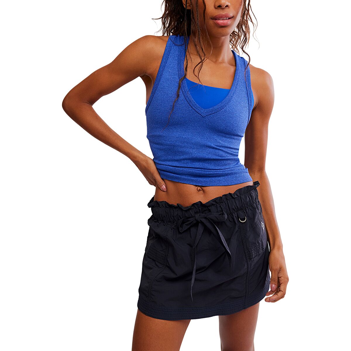 Image of FP Movement Bittersweet Rib Essential Tank Top - Women's Electric Shock, XS/S